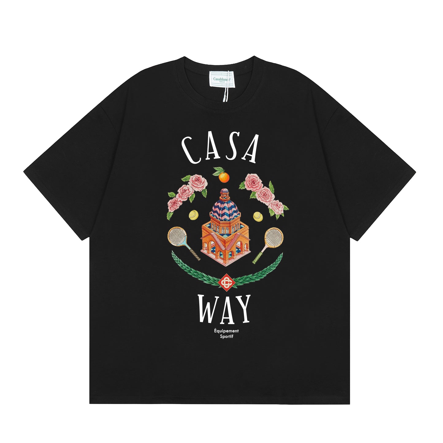 Classic Men's Short-Sleeved Round-Neck T-shirt
