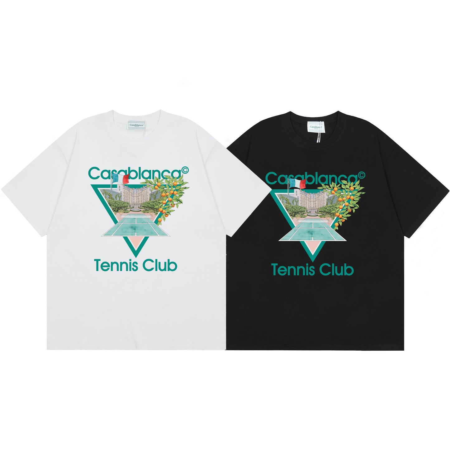 Classic Men's Short-Sleeved Round-Neck T-shirt