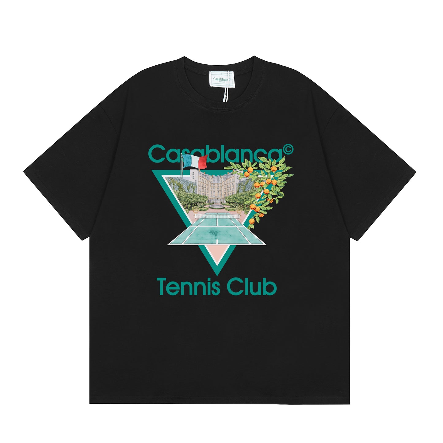 Classic Men's Short-Sleeved Round-Neck T-shirt